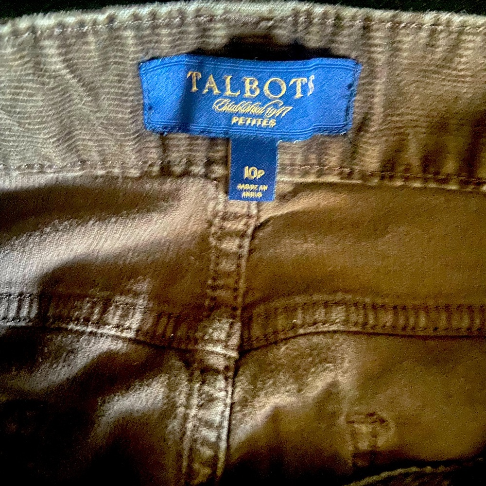 Talbot Brown Corduroy Pants